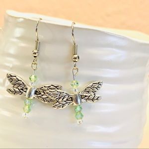 Handmade Dragonfly Earrings